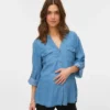 Camicia dal taglio ampio con colletto classico