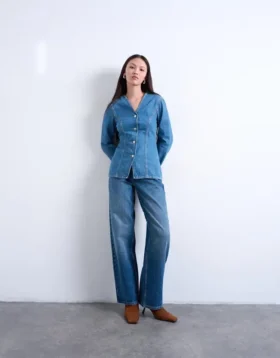 Camicia in denim Tspeyton