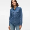 Camicia in denim Vmjennie