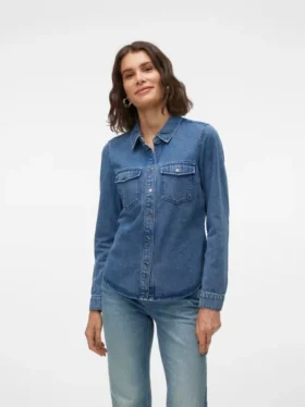 Camicia in denim Vmjennie