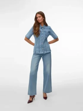 Camicia in denim Vmjosie