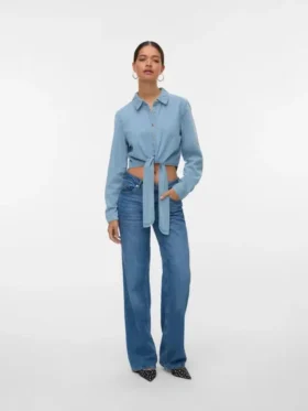 Camicia in denim Vmmelaney