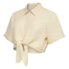 Camicie corte con colletto a camicia
