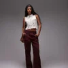 Canotta in maglieria con bordo smerlato “Stitchy” di Topshop