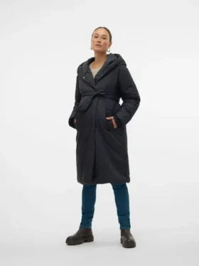 Cappotto con cappuccio