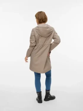 Cappotto con cappuccio