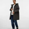 Cappotto con cappuccio