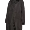 Cappotto con collo alto e polsini elasticizzati