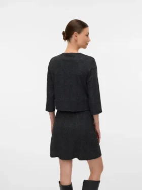Cardigan a collo rotondo