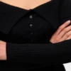 Cardigan in maglieria Awsia