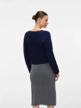 Cardigan in maglieria con scollo a V e vestibilità regolare