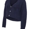 Cardigan in maglieria con scollo a V e vestibilità regolare