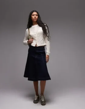 Cardigan in maglieria Stichy di Topshop