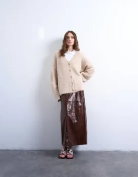 Cardigan in maglieria Tsaisla