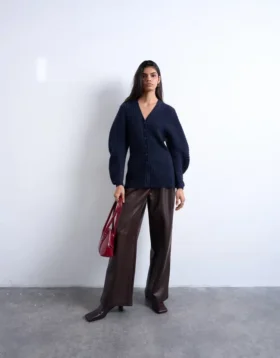 Cardigan in maglieria Tsbrit