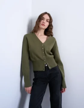 Cardigan in maglieria Tscompact