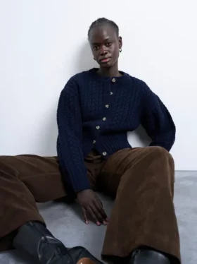 Cardigan in maglieria Tsmira