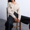 Cardigan in maglieria Tssienna