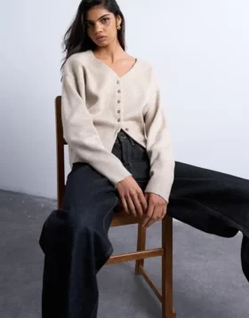 Cardigan in maglieria Tssienna