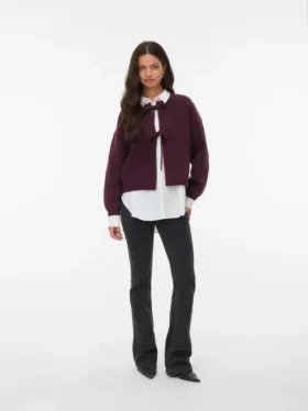 Cardigan in maglieria Vmbow