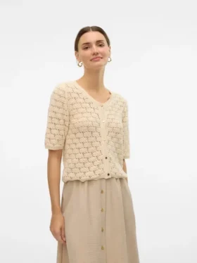 Cardigan in maglieria Vmkora