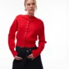 Cardigan Topshop in maglieria, aderente in vita