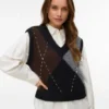 Gilet di maglieria Vmbliss