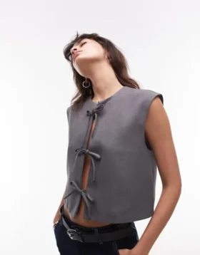 Gilet di sartoria Topshop