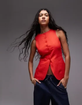 Gilet di sartoria Topshop