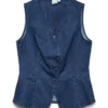 Gilet in denim Vmvita