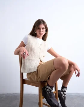 Gilet in maglieria Tsstella