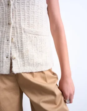 Gilet in maglieria Tsstella