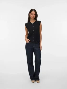 Gilet in maglieria Vmgold