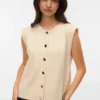 Gilet in maglieria Vmgold