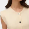 Gilet in maglieria Vmgold