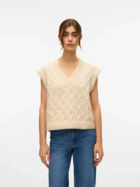 Gilet in maglieria Vmpiper
