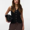 Gilet in maglieria Vmsilvia