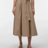 Gonna midi a vita alta Awliva
