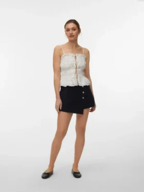 Gonna-pantaloncino a vita alta Vmsimone
