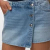 Gonna-pantaloncino a vita alta Vmsimone
