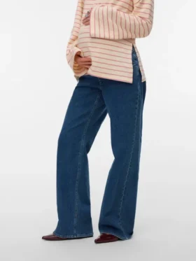 Jeans a gamba larga