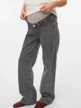 Jeans a gamba larga