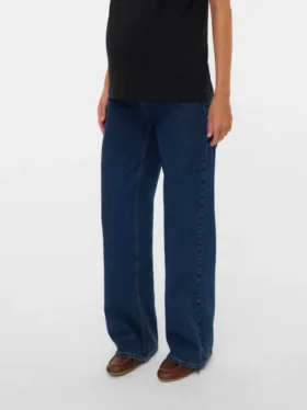 Jeans a gamba larga