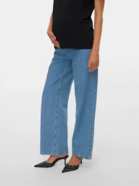 Jeans a gamba larga