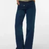Jeans a gamba larga