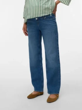 Jeans a gamba larga