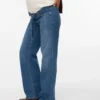 Jeans a gamba larga