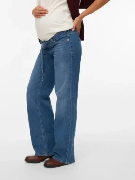 Jeans a gamba larga