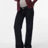 Jeans a gamba larga