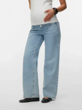Jeans a gamba larga
